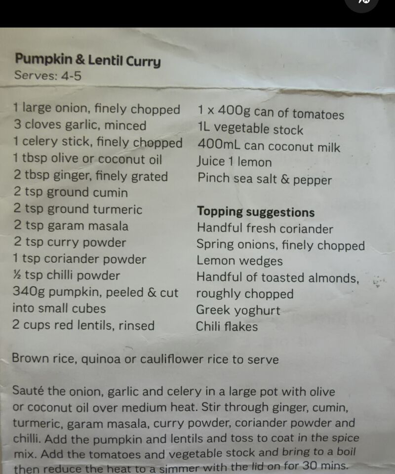 Photographing a cookbook page with the recipe scanner